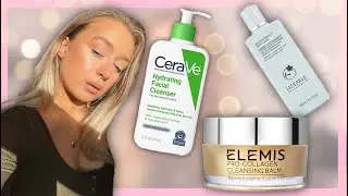 CURRENT EVERYDAY SKINCARE ROUTINE for Combination/Sensitive skin type | Elemis Liz Earle CeraVe etc