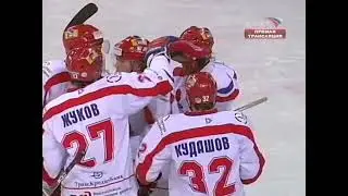 КХЛ. АК-БАРС - ЛОКОМОТИВ. ПЛЕЙ-ОФФ. 2 ИГРА. 2009 год