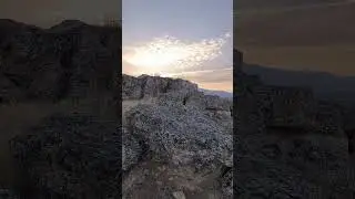 Помуккале восход Солнца