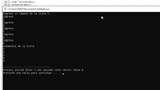 Programación en C Insertar y mostrar nodos - Listas enlazadas en c++