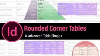 Rounded Corner Tables & Advanced Table Shapes in InDesign