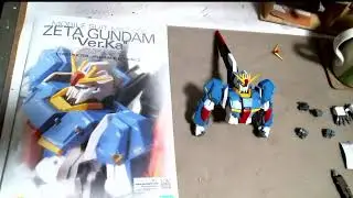 1/100MG Zガンダム ver.Ka製作02組立〜胴体【模型製作実況＆雑談】#ガンプラ