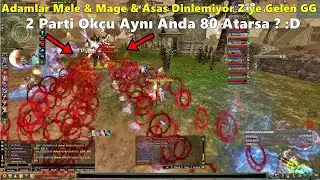 AGGRESS1VE41 - Destanda 2 Parti Okçu İle PK'ya Çıkıyorlar | Z'ye Gelen Yok Oluyor :D | Knight Online