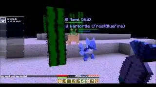 Minecraft Pixelmon episode 2: Your Squirtle is evolving!