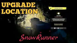 Tayga & Voron Engine Upgrade Location In Quarry (LAZ 8 T290) | SnowRunner