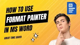 How To Use Format Painter in Word [Copy Styles Fast]