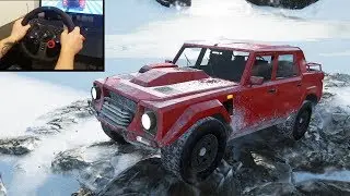 Lamborghini LM002 - Forza Horizon 4 | Logitech G29 Gameplay