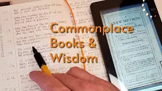 The Commonplace Book, or: Using the Tools I've Got