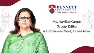 Navika Kumar’s Insightful Take on the Future of Journalism at Bennett University