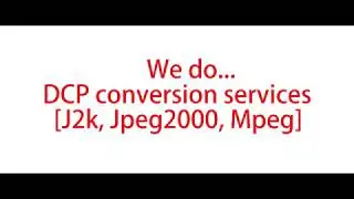 DCP conversion services