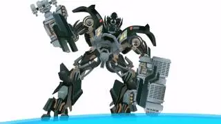 IRONHIDE transform - Short Flash Transformers Series