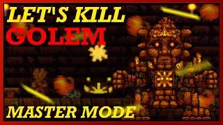 How to EASILY Beat MASTER MODE Golem in Terraria 1.4!!