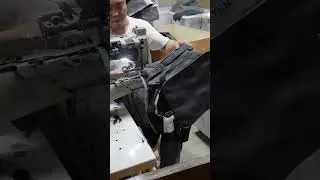 Stitching Magic: Side & Bottom Binding for Backpacks! #diy #fyp #china #bags #backpack #factory