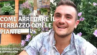 COME ARREDARE IL TERRAZZO CON LE PIANTE - IDEE E ISPIRAZIONI