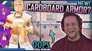 NEW CARDBOARD ARMOR FROM LUCKY SPIN - DOES IT WORK?