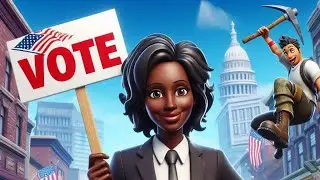 2024 Election Stunt! Kamala Harris INVADES Fortnite! Tuesday Night Grift w/ @ASEPresents Mint Salad!