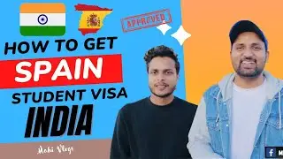 Indian Student Got Spain Visa | India | Spain Student Visa | Mahi Vlogs