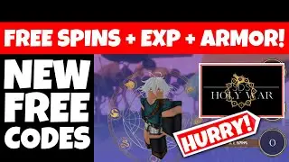 *NEW* SDS FREE CODES Holy War 3 FREE Mael Armor + Free Spins + Free EXP   |  ROBLOX Anime Game
