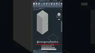 AutoCAD 3D, 3D Modeling, command extrude with Mode 