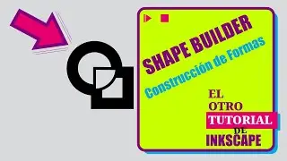 Esquinas curvas con el constructor de formas booleana Shape Builder, Inkscape 1.3