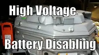 Chevy / GMC Hybrid High Voltage Battery Disabling