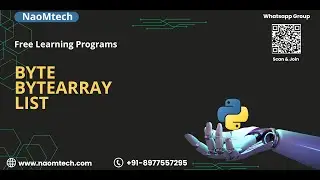 9.Mastering Python | Collections | Data Structures | Byte | ByteArray | List .