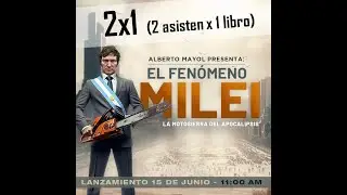 MAYOL EN CHILE... En la previa del lanzamiento del libro EL FENÓMENO MILEI