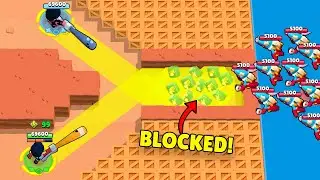 99+ CUBES SUPER BLOCKED NOOBS!! Brawl Stars Funny Moments & Fails & Glitches & Wins 