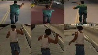 GTA SA - VC Melee Attack Charge Mod