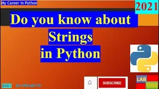 3.Section|| || Python || Do you know about  Strings in Python|| || Beginner!!!!!