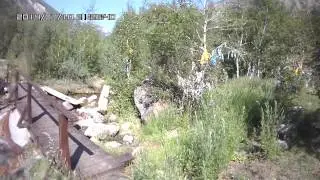 Бурятия Алла , термальный ключ.