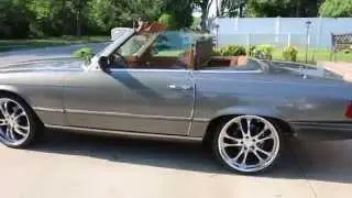 ~SOLD~1979 Mercedes Benz 450SL For Sale~58,000 Miles~RAC Rims~Exhaust
