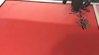 Produção de corte a laser em Papel Couché 13