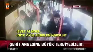 Şehit annesine; "Şehit vermen önemli değil" dedi.