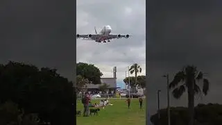 Los Angeles LAX Airport 🇺🇸 Emirates Airbus A380 + Korean Air B747 !  In-N-Out Burger Plane Spotting