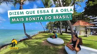 🌊 DIZEM QUE ESSA É A ORLA MAIS BONITA DO BRASIL! 🏝️✨