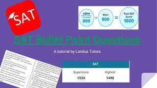 Solving Rhetorical Analysis (bullet-point) Questions on the Digital SAT