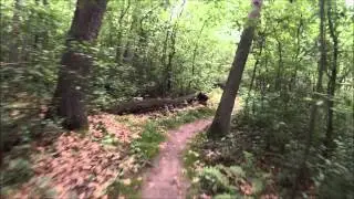 Mountain Biking  Hillside Park Part 1