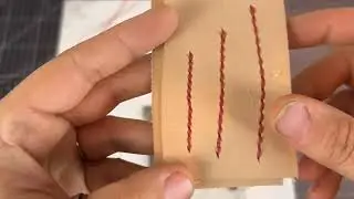 A Guide to Choosing Thread Weight and Chisel Size for Hand Sewing Leather