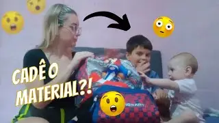 REAGI AO QUE SOBROU DO MATERIAL ESCOLAR DO MEU FILHO/ NÃO ACREDITO  | BIA FREITAS