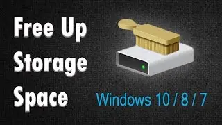 Clean Storage Drives on Windows 10 / 8 / 7 2017