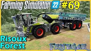 Let's Play FS22, Risoux Forest #69: Claas Xerion Saddle Trac!