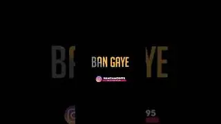 Hasi Ban Gaye | Black Screen WhatsApp Status | Hamza Editor YT