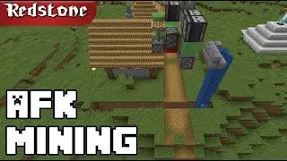 Player AFK trench digger [Vanilla Minecraft]