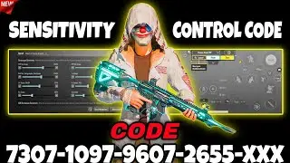 Bgmi sensitivity code today | Bgmi best sensitivity settings | Bgmi zero recoil sensitivity code