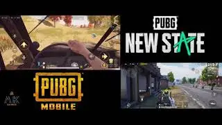 PUBG NEW STATE 😱 VS PUBG MOBILE BEST COMPARISON IN 2021@PUBG  NEW STATE
