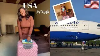 Am going to AMERICA MY DREAMS COME TRUE 🇺🇸🇺🇸 !! PRANK ON MY BEST FREIND!