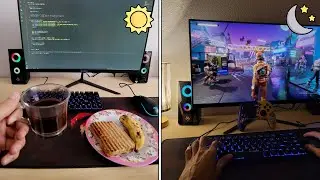 A Gamer's Day Tuning the Setup