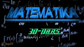 30-Dars. Birhadlar va ko'phadlar, Natural ko‘rsatkichli daraja | Matematikani 0 dan o'rganamiz