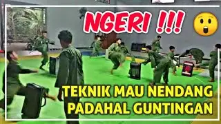 BASIC TECHNIQUES OF SILAT COMPETITION 🔥 KICK, FAKE MOTION, SCISSORS TECHNIQUE 🔥 PERSINAS ASAD